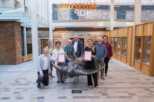 Preisverleihung der Forschungsstiftung Ostsee im MEERESMUSEUM (Foto: Anke Neumeister/Deutsches Meeresmuseum)
