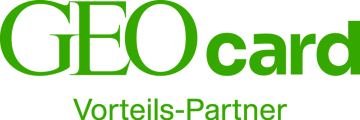 Logo mit Aufschrift: GEOcard Vorteils-Partner