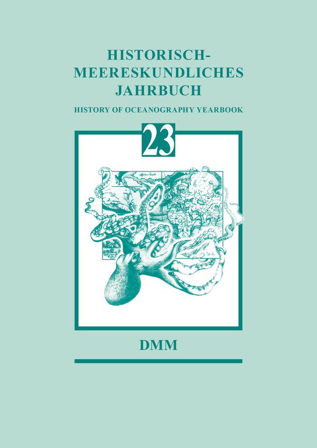 Titelseite Historisch-Meereskundliches Jahrbuch