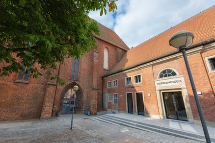 Wejście do muzeum z napisem MEERESMUSEUM