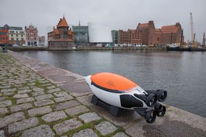 Der Quadroin wird nun in der Ostsee getestet. (Foto: Anke Neumeister/Deutsches Meeresmuseum)