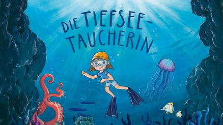 Cover des Kinderbuches „Die Tiefseetaucherin“