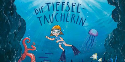 Cover des Kinderbuches „Die Tiefseetaucherin“