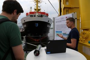 Forschungsschiffe zum Ostseetag (Foto: Kristin Beck/IOW)